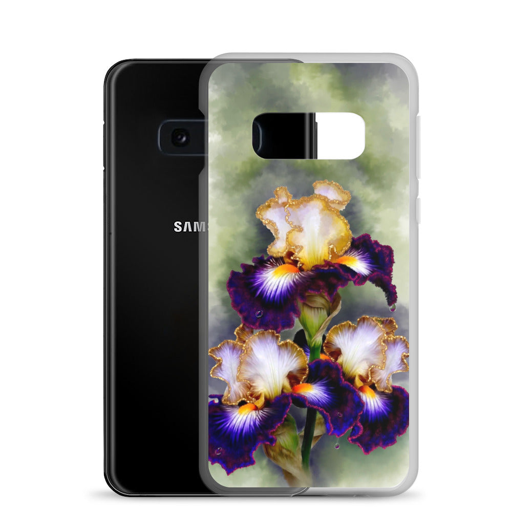 Flower Floral Art Iris Samsung Case Gift Idea