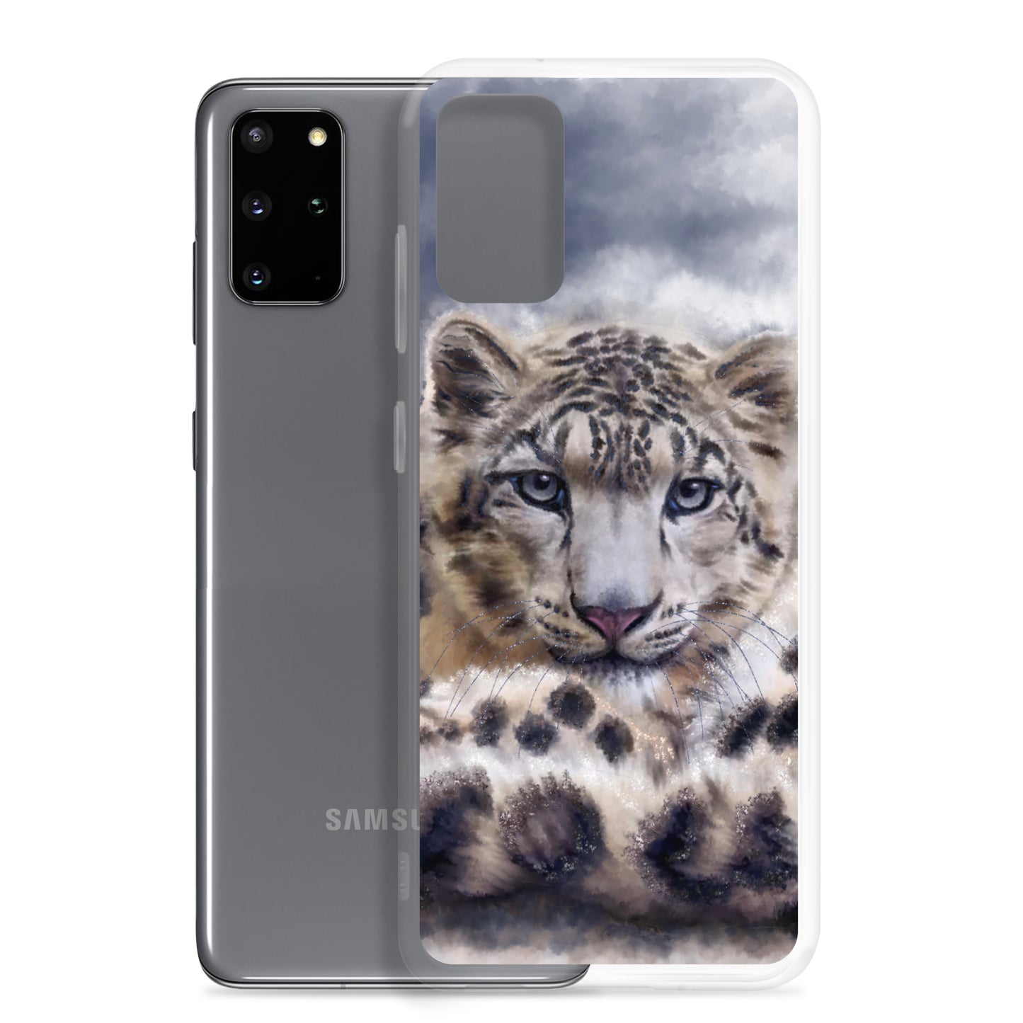 Wildlife Wild Animal Art Snow Leopard Samsung Case Gift Idea