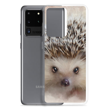 British Wildlife Art Hedgehog Samsung Case Gift Idea