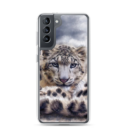 Wildlife Wild Animal Art Snow Leopard Samsung Case Gift Idea