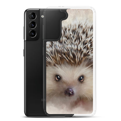 British Wildlife Art Hedgehog Samsung Case Gift Idea