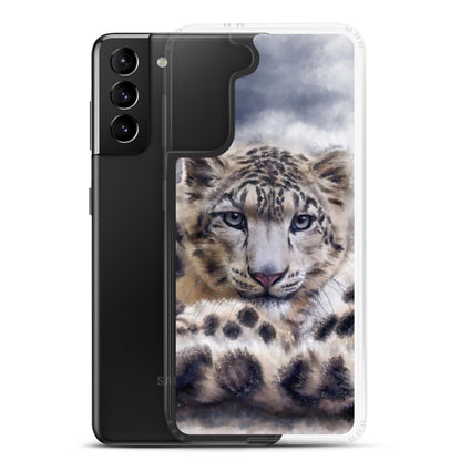 Wildlife Wild Animal Art Snow Leopard Samsung Case Gift Idea