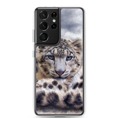 Wildlife Wild Animal Art Snow Leopard Samsung Case Gift Idea